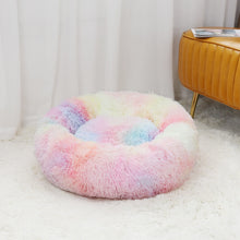 Fluffy Fur Calming Dog Bed